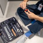 Plumber and Toolbox