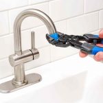 removing a faucet aerator use Allen wrench