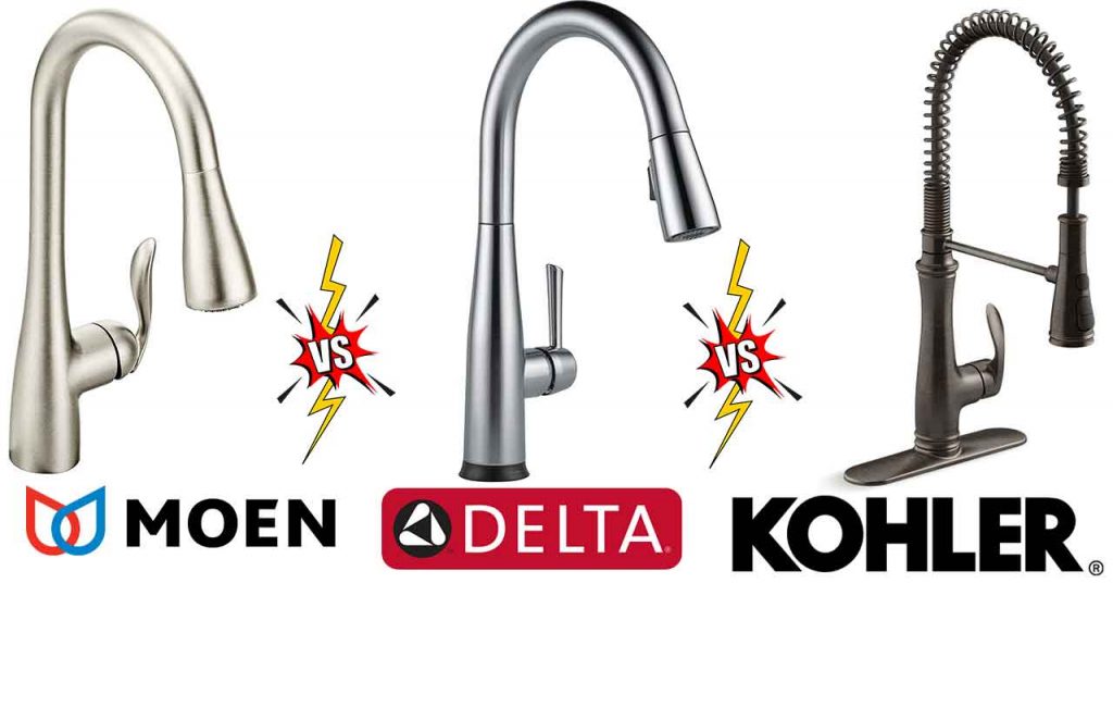 Moen Vs Delta Vs Kohler Faucets